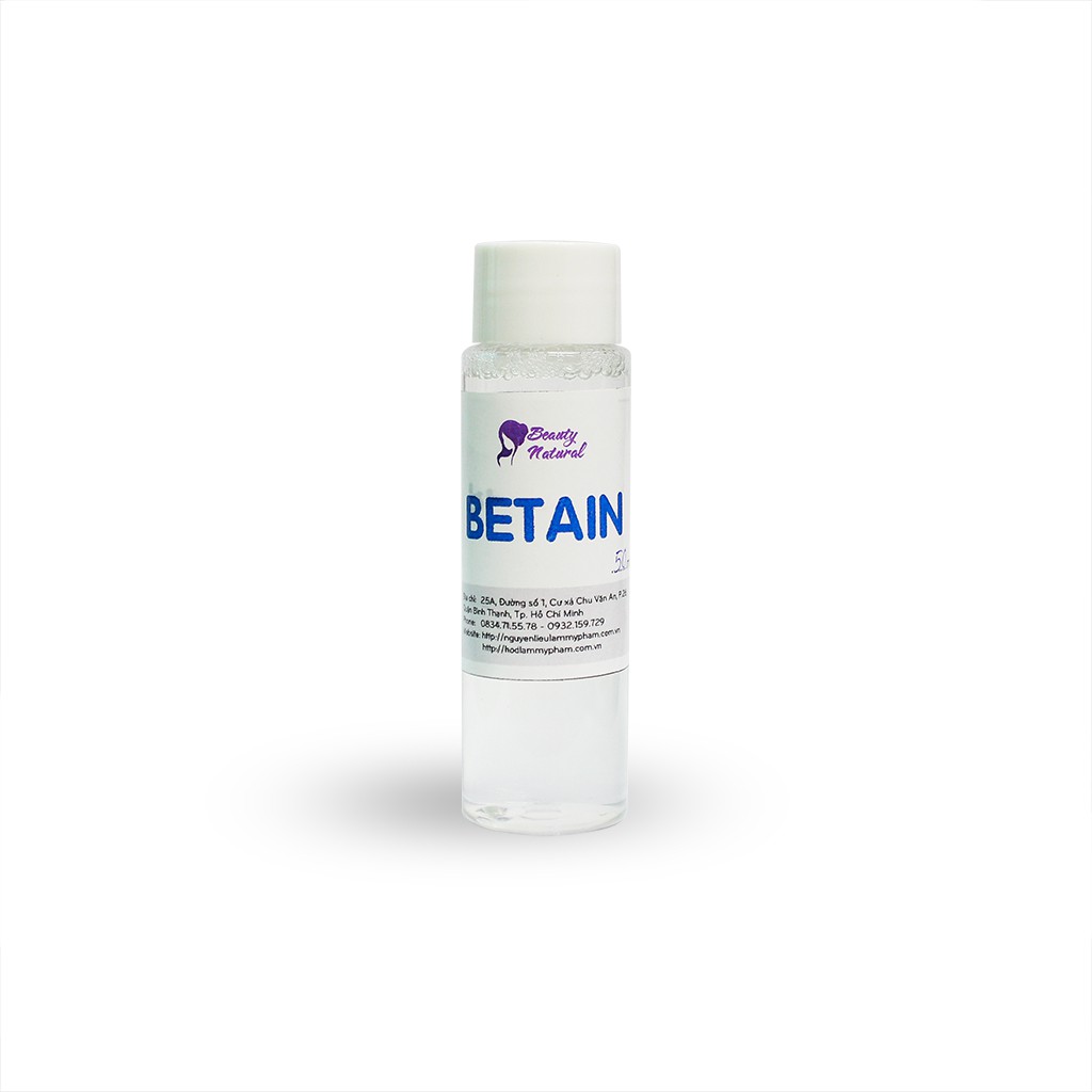Coco betain 50ml/100ml - nguyên liệu làm mỹ phẩm -100ml