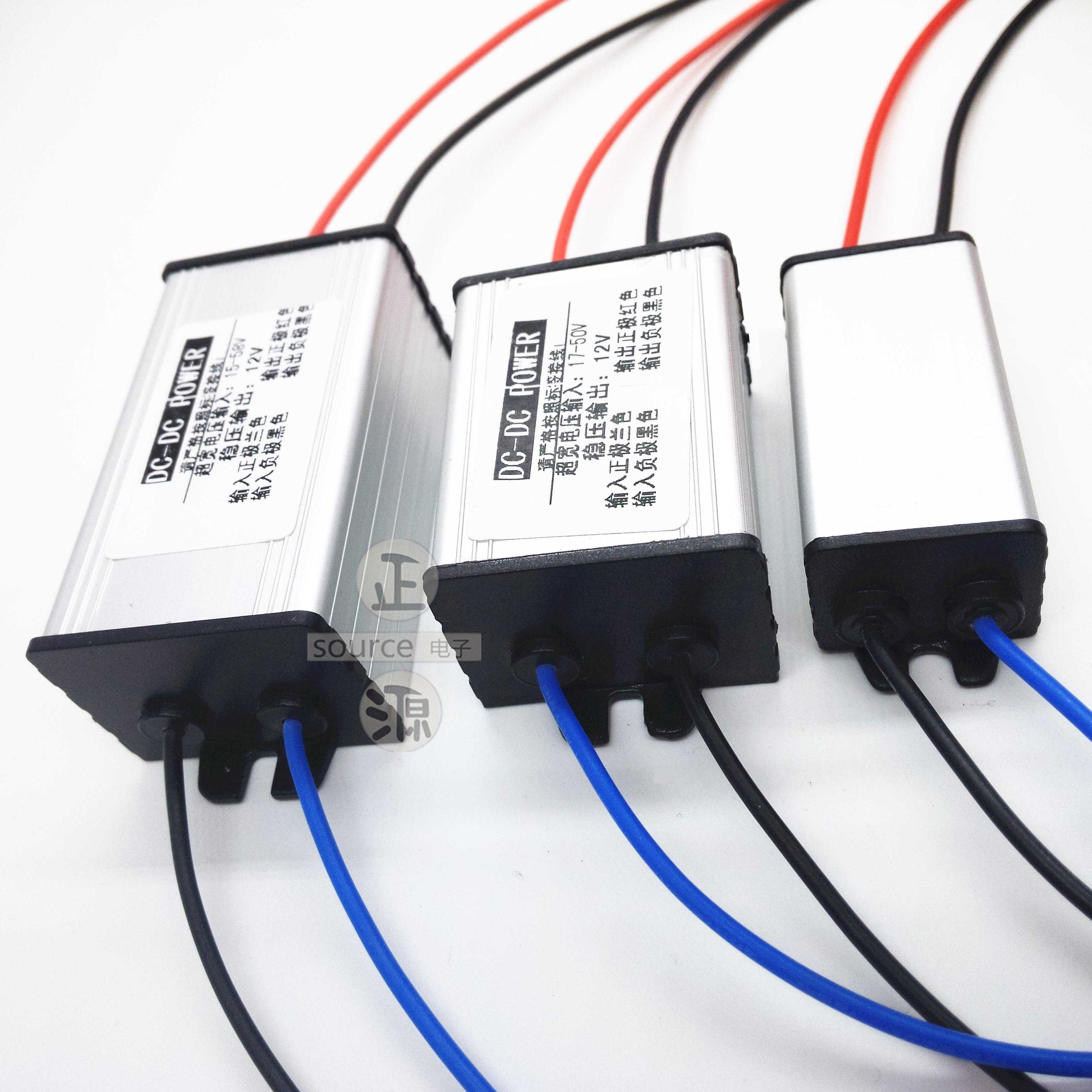 BỘ CHUYỂN ĐIỆN TỪ 58V-48V-36V-24V XUỐNG 12V 6A LOẠI TỐT CHỐNG NƯỚC