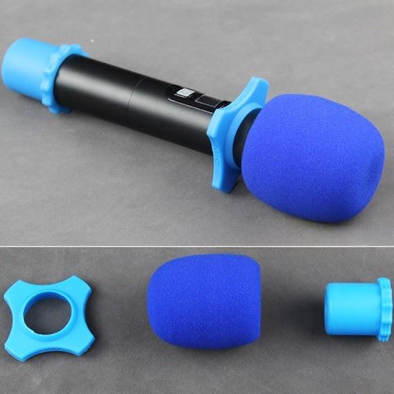 Chống Lăn Micro Chụp Đuôi Micro Kèm Mút Bọc Đầu Micro