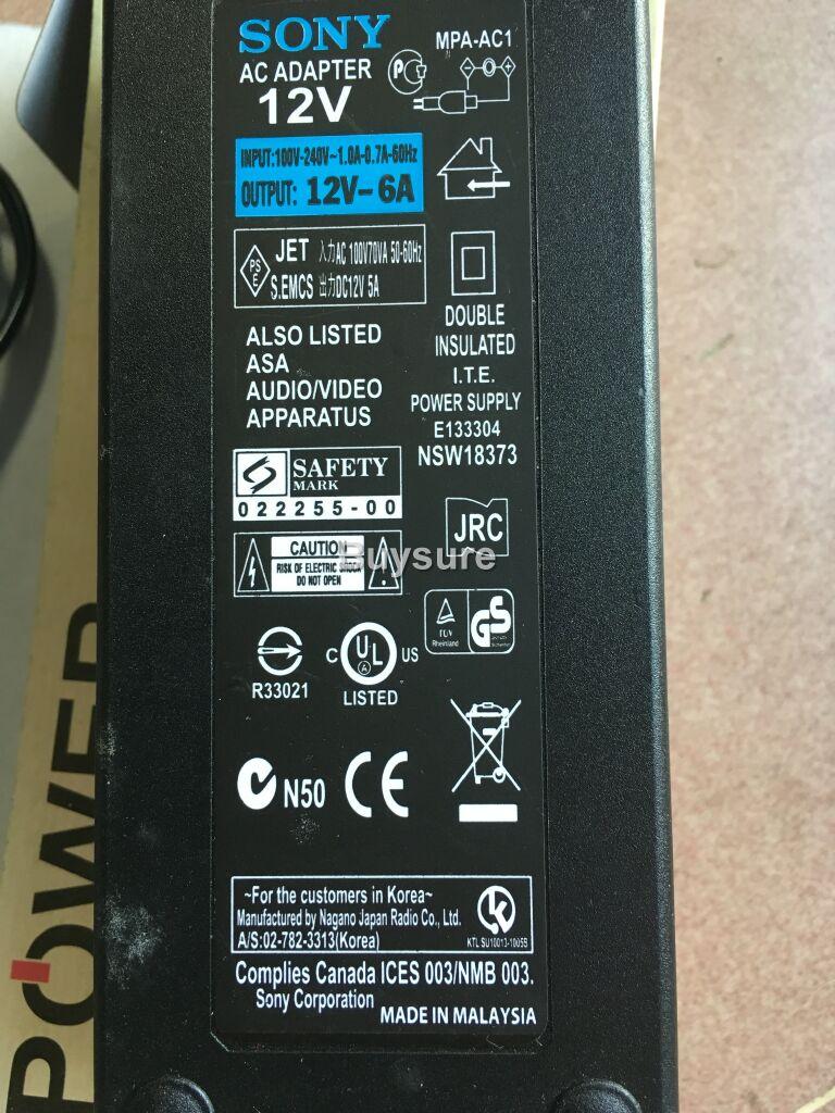 Nguồn chuyển 220v sang 12v-5A Sony