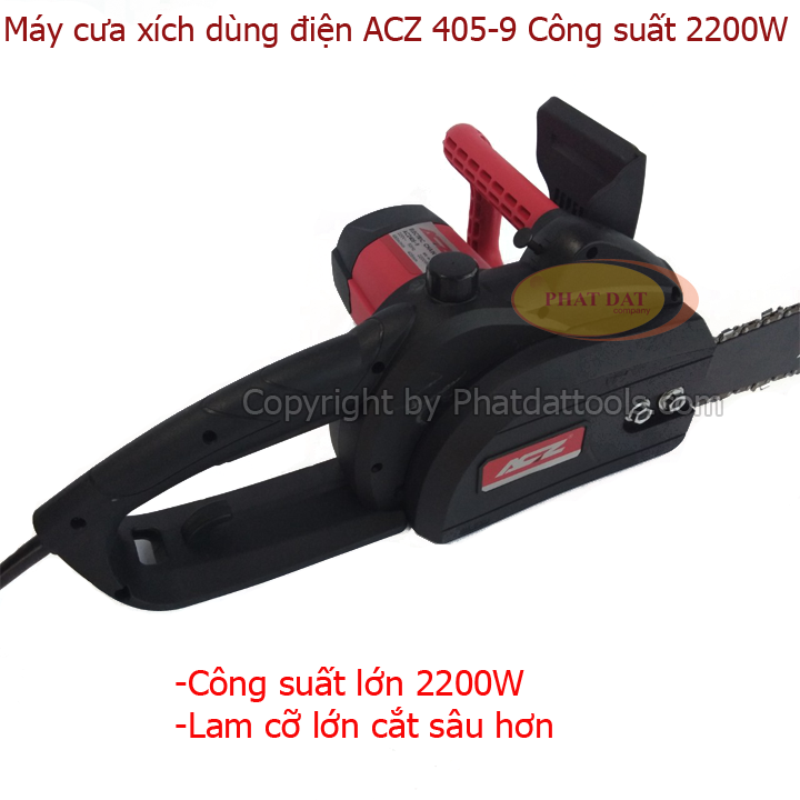 Máy Cưa Xích Chạy Điện ACZ 405-9  2200w