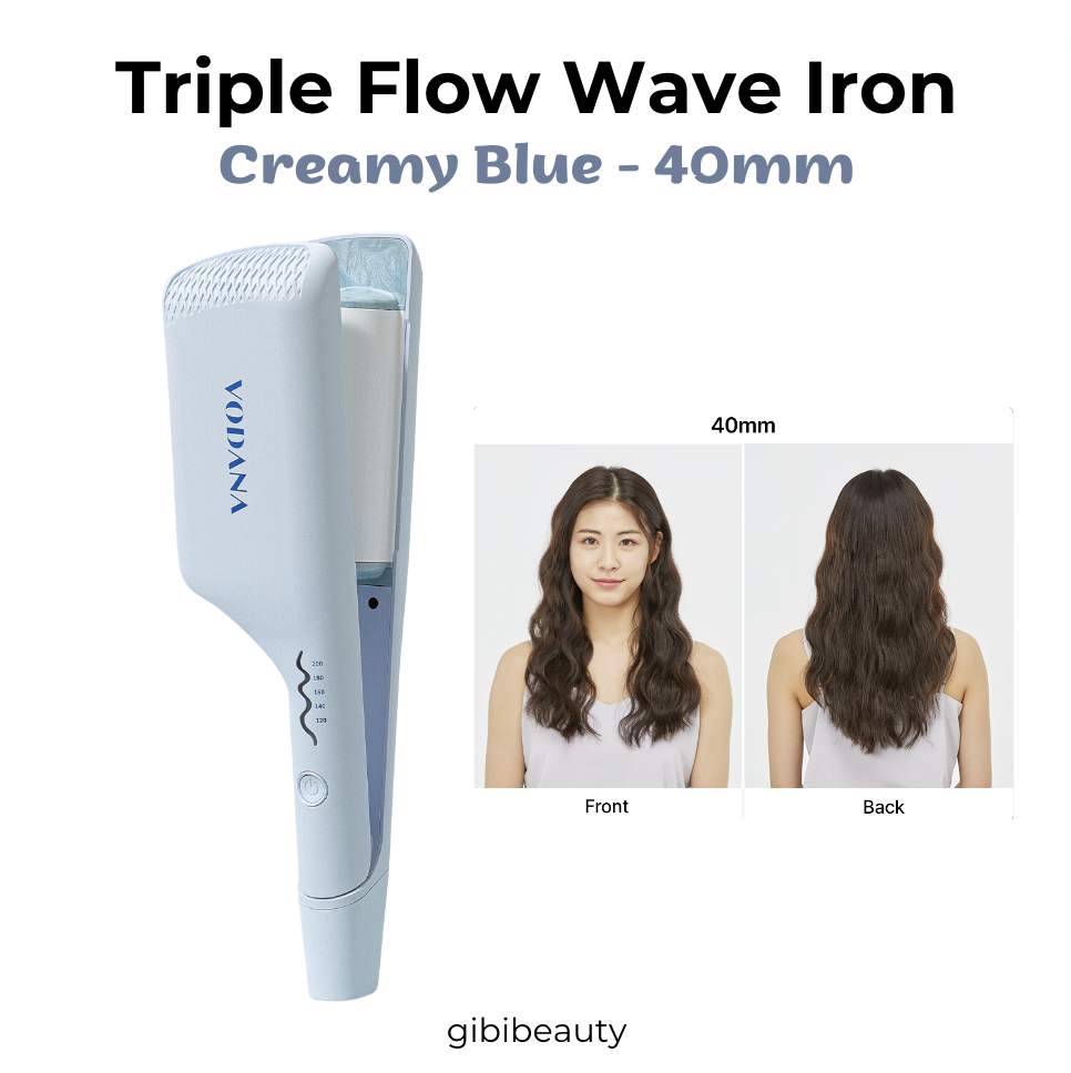 Máy dập sóng VODANA Triple Flow Wave Iron