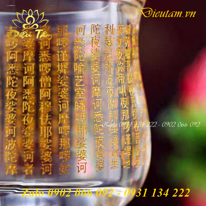 Ly nước thờ, chén thờ pha lê cúng bày bàn thờ