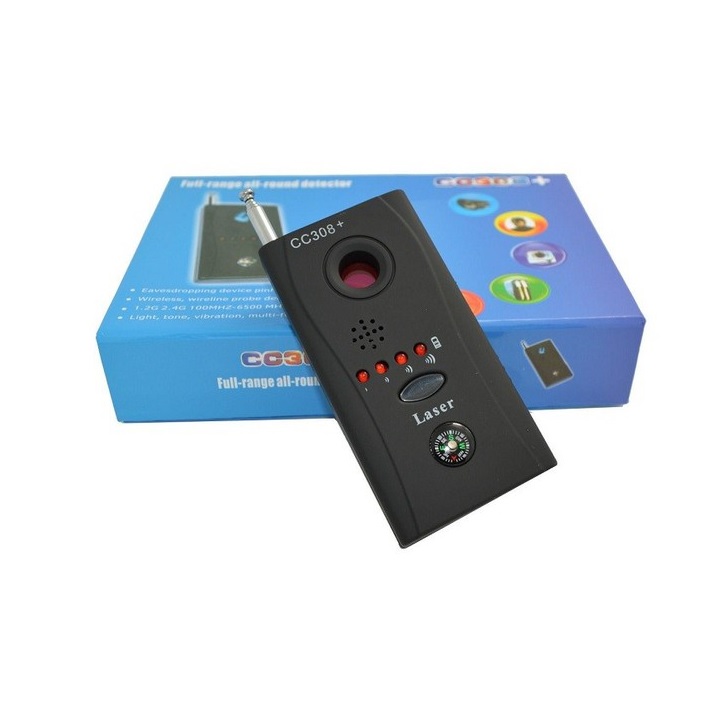 Thiết bị phát hiện Camera và Máy nghe lén CC308+