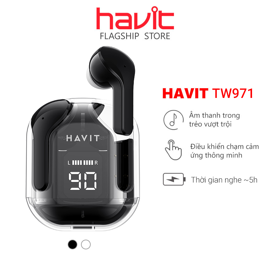 Tai nghe bluetooth true Wireless HAVIT TW971