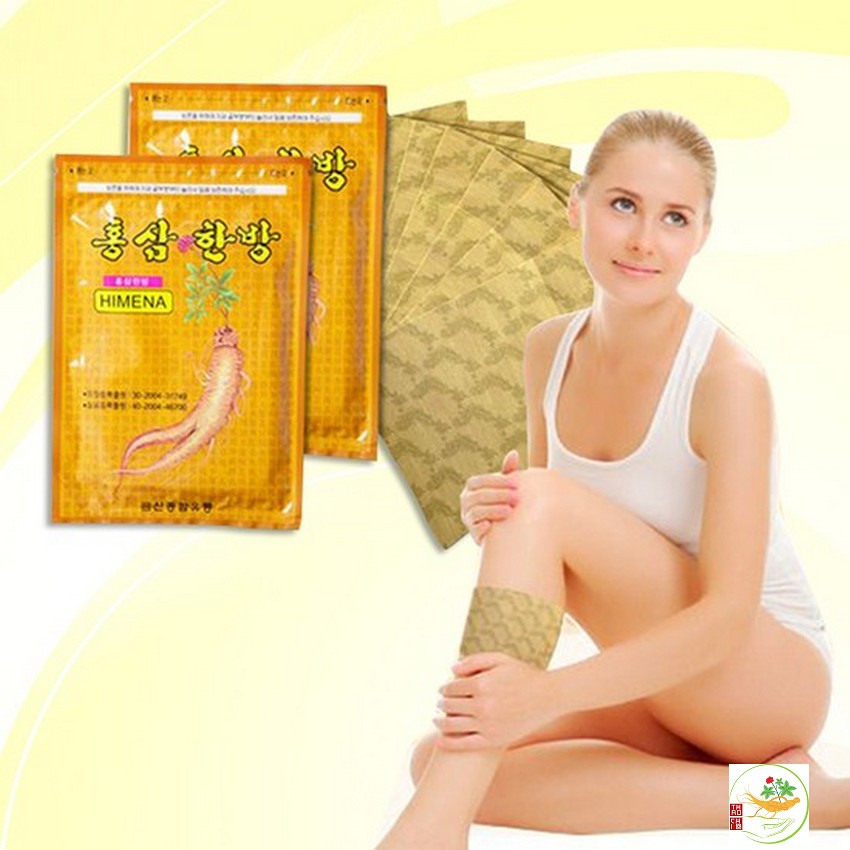 Cao Dán Hồng Sâm HIMENA Hàn Quốc. túi 20 miếng