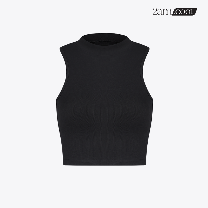 Áo croptop ba lỗ basic nhiều màu chất liệu dày dặn 2am