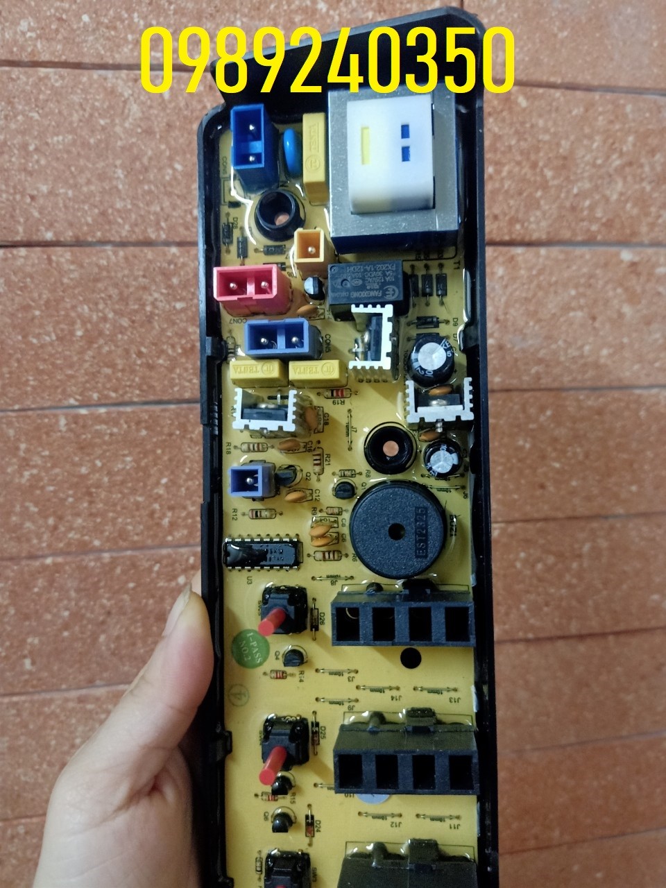 Bo mạch máy giặt Midea cửa đứng 5 phím