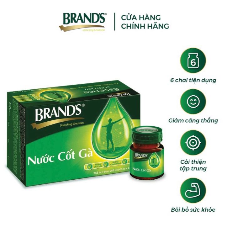 Combo 2, nước cốt gà brand's 42ml