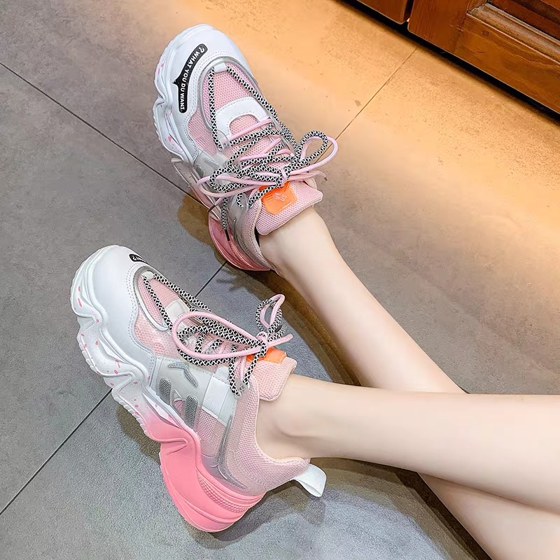 Giầy nữ Thể Thao Sneaker CLDB Phẩy Sơn Thời Trang Trẻ (shophanhan)