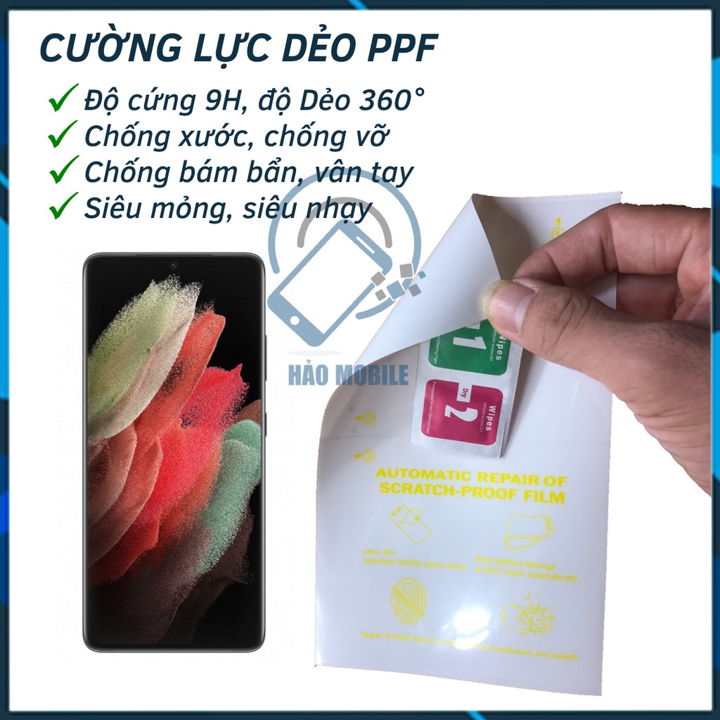 Dán dẻo samsung s21 Ultra 5G dán dẻo ppf, Chống trộm ppf