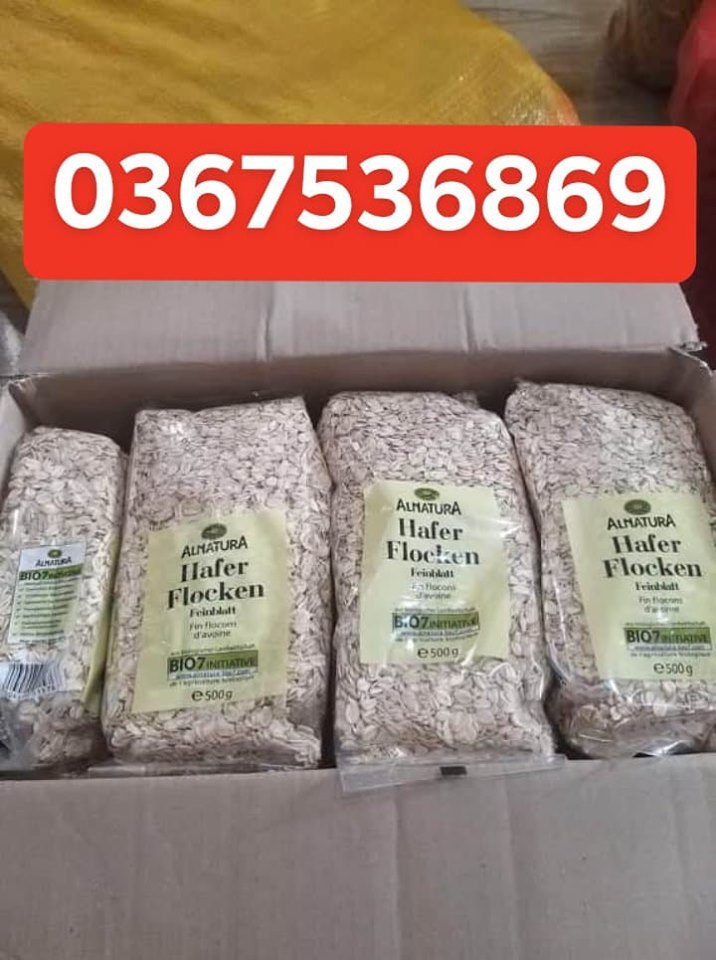 Yến mạch hữu cơ Đức Hafer Flocken 1kg