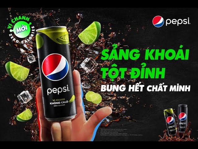 Pepsi Vị Chanh Không Calo Lon 330ml