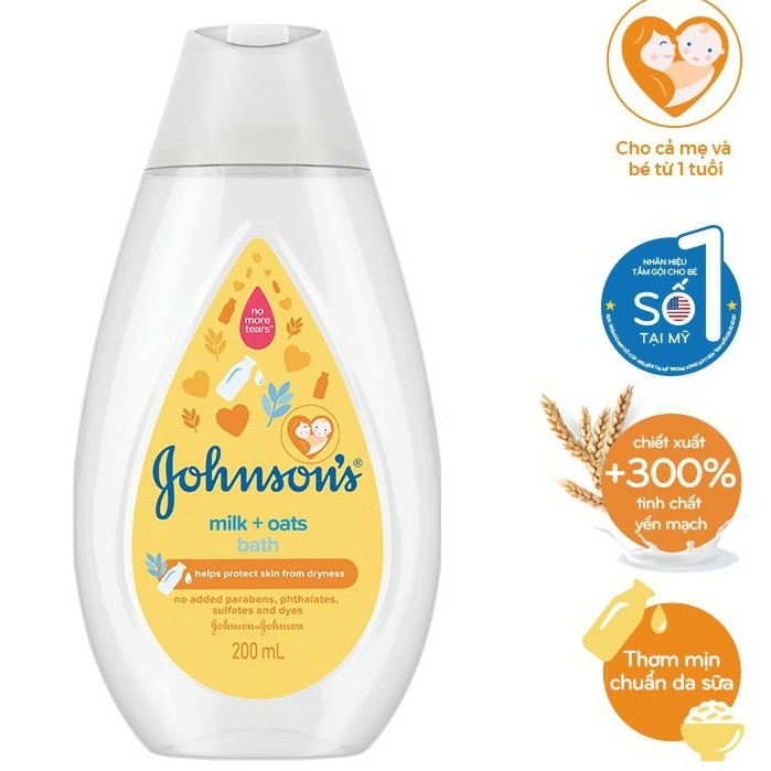 Sữa tắm Johnson Baby 200ml