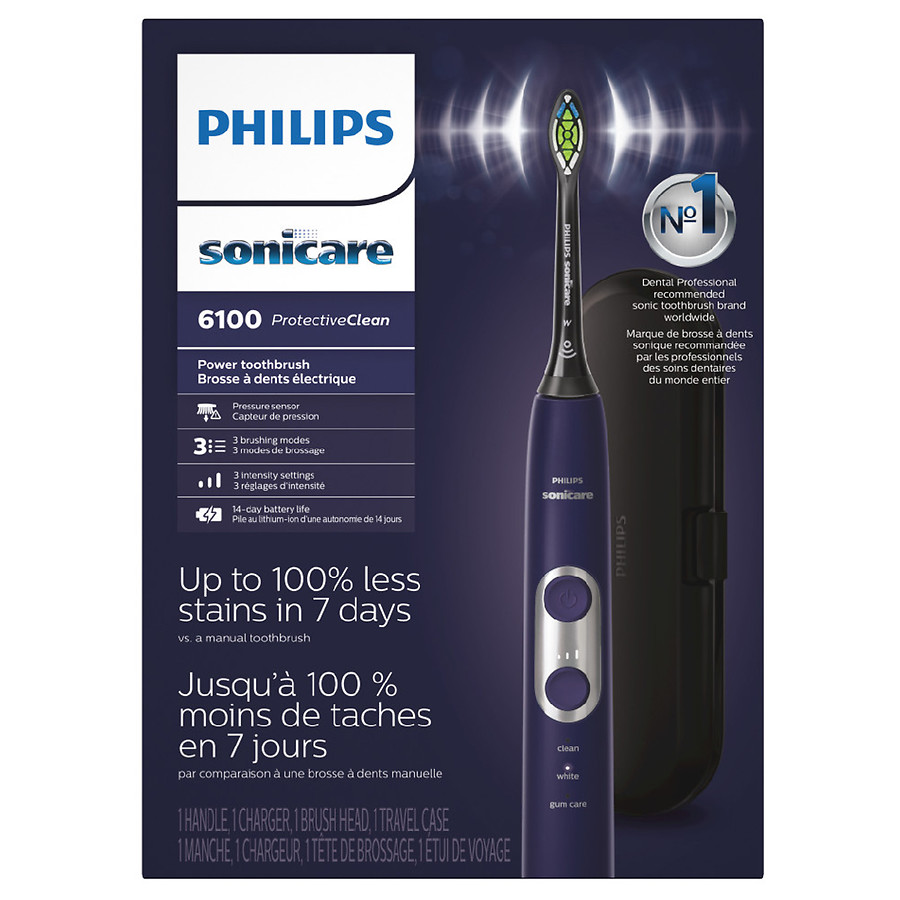 Bàn chải đánh răng điện Philips Sonicare Protective Clean 6100, 7000