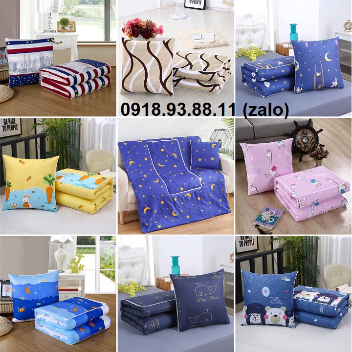 Mền gối 2 trong 1 - gối 2 trong 1