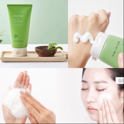 Sữa rửa mặt Innisfree Trà xanh