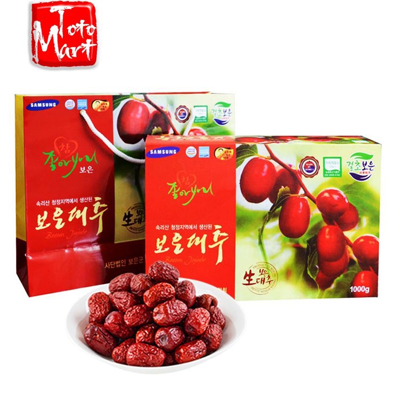 Táo đỏ Hàn quốc sấy khô (1kg)