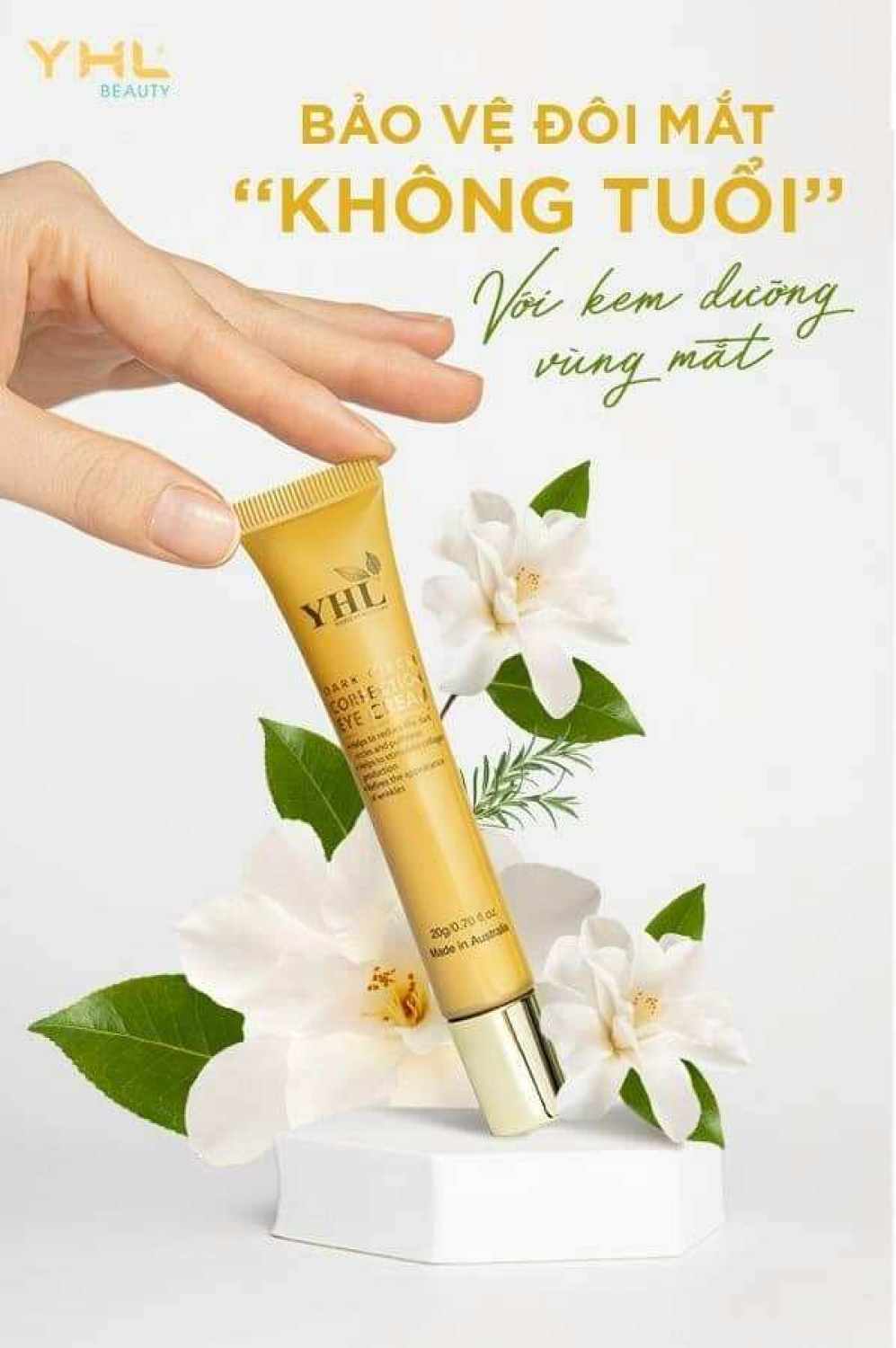KEM DƯỠNG DA VÙNG MẮT YHL[ CHÍNH HÃNG SX TẠI ÚC]