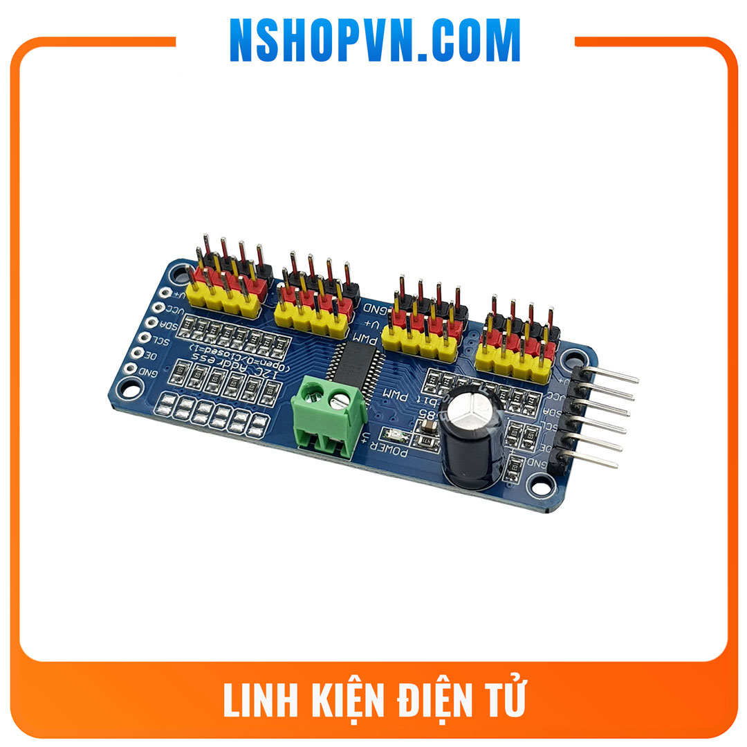 Mạch Điều Khiển 16 Chanel PWM PCA9685