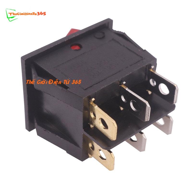 10 CÔNG TẮC BẬP BÊNH ĐÔI 20A-CÓ ĐÈN KCD6