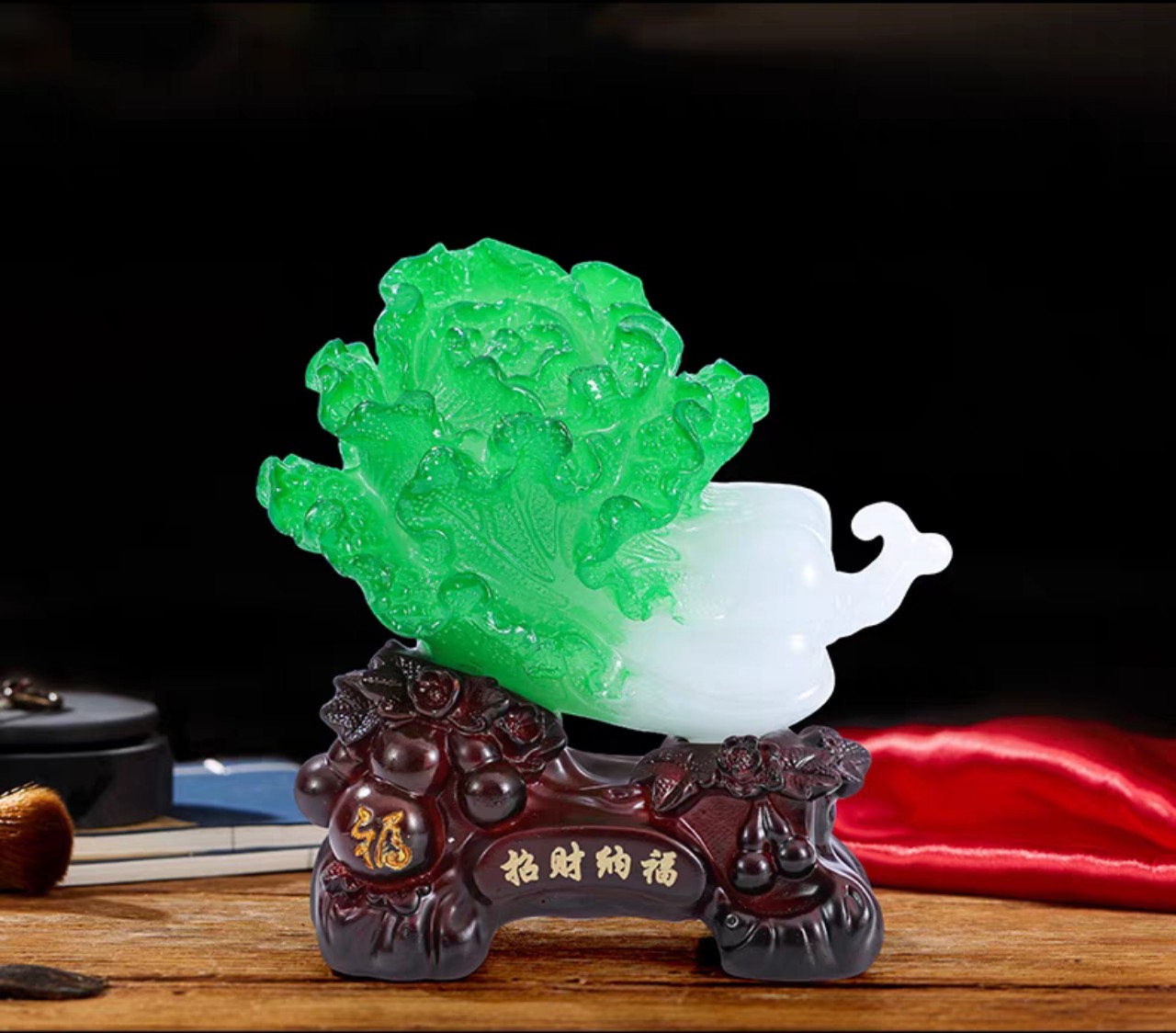 Tượng bắp cải phong thủy