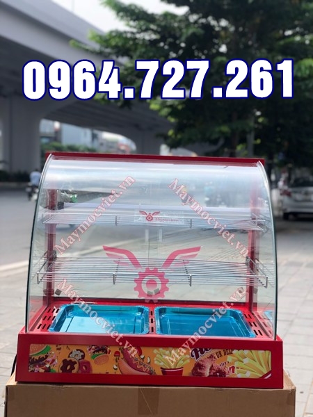 Tủ trưng bày gà rán 3 hàng 2 khay VM TB32
