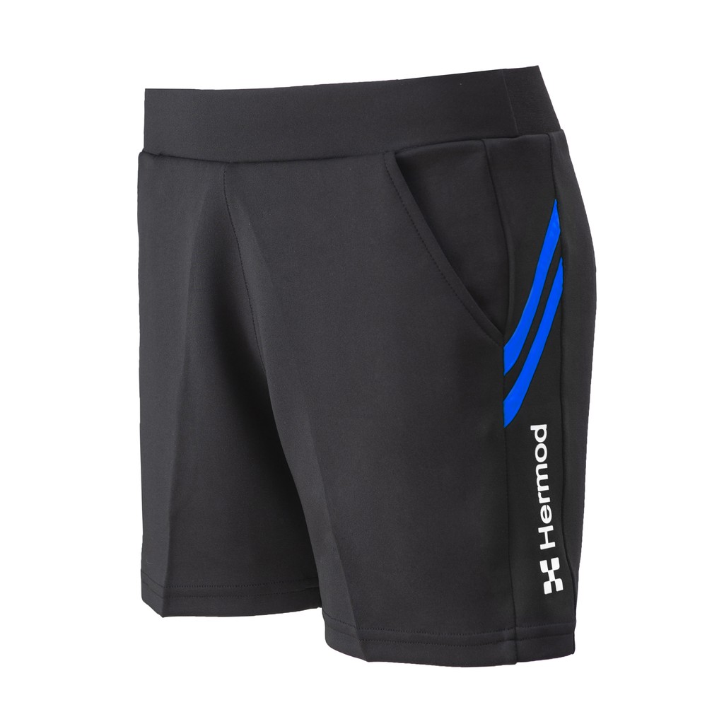 Quần short thể thao nữ hermod tennis, cầu lông, vải co dãn, thoáng mát l01xd