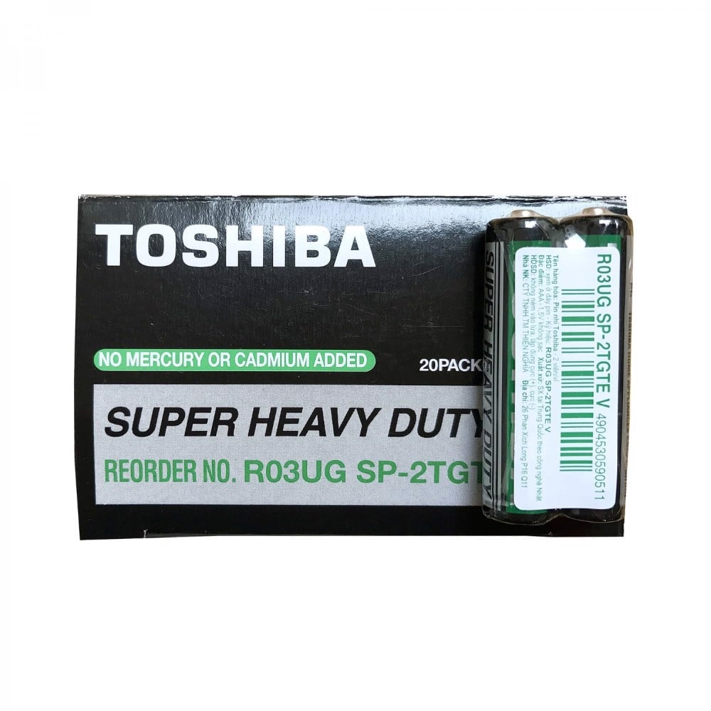 PIN TIỂU TOSHIBA 3A (VỈ 2 VIÊN)