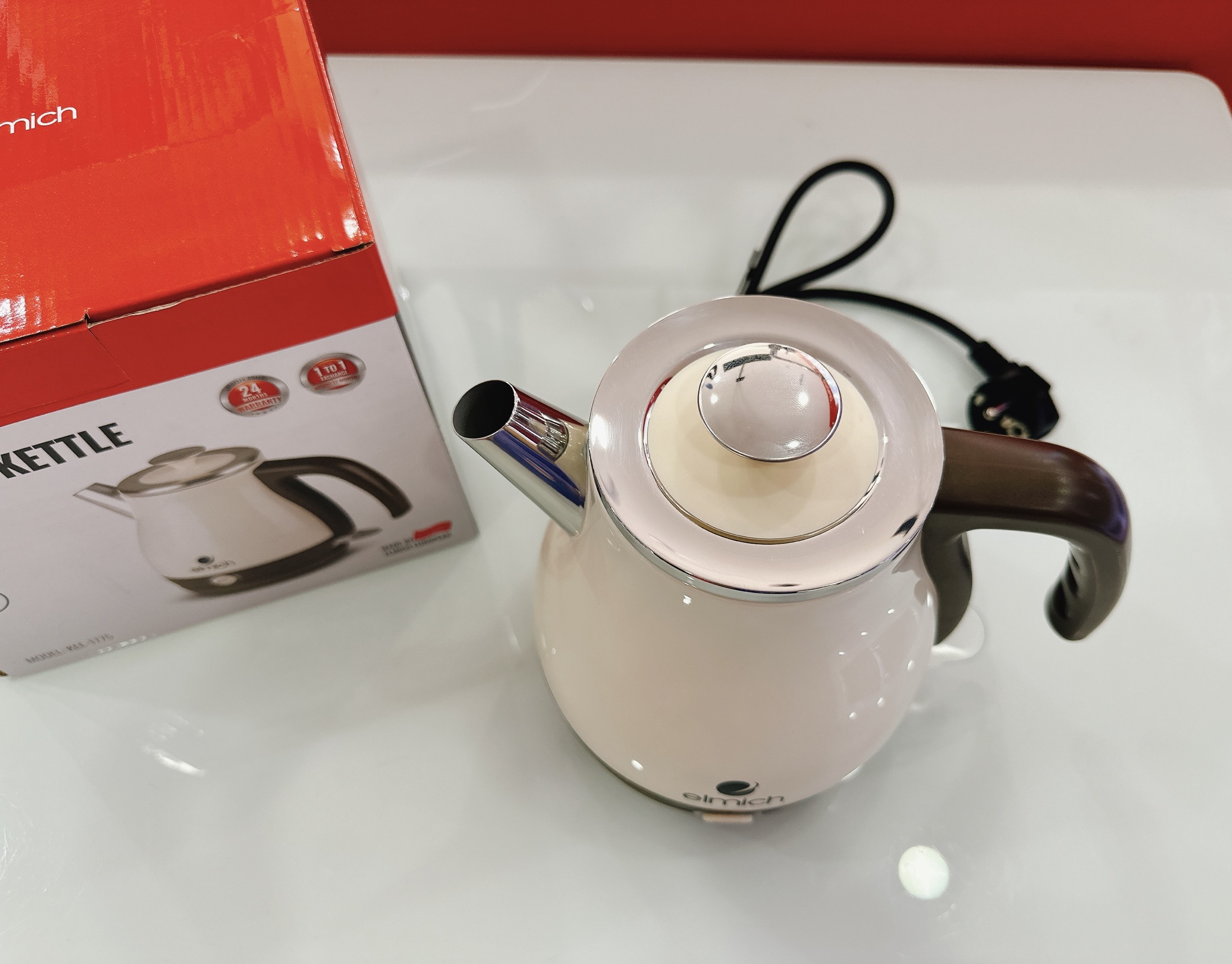 Ấm đun nước siêu tốc Elmich 1L KEE 1775
