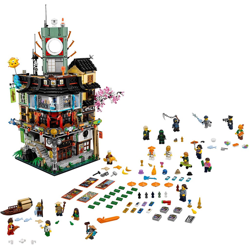 Lego 70620 - Lele movie ( Xếp hình thành phố của ninjago city 4953 mảnh )