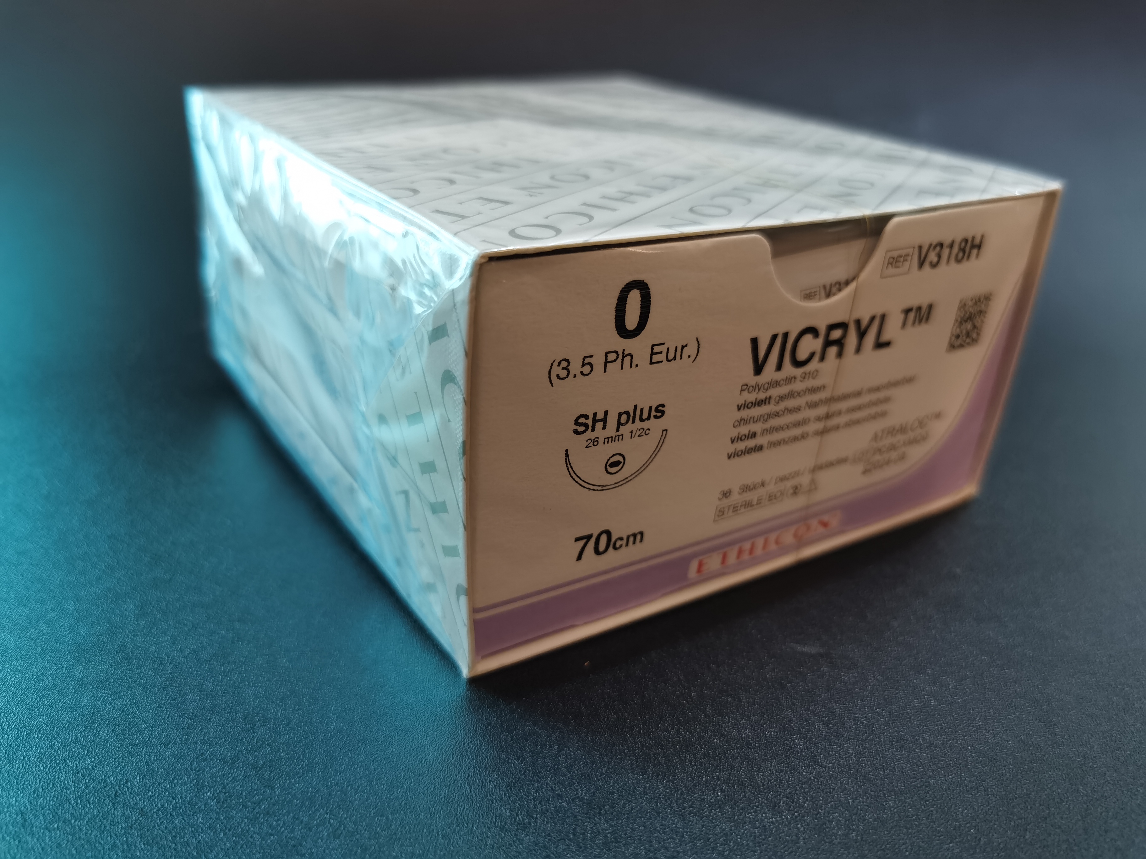 Chỉ phẫu thuật Vicryl 0