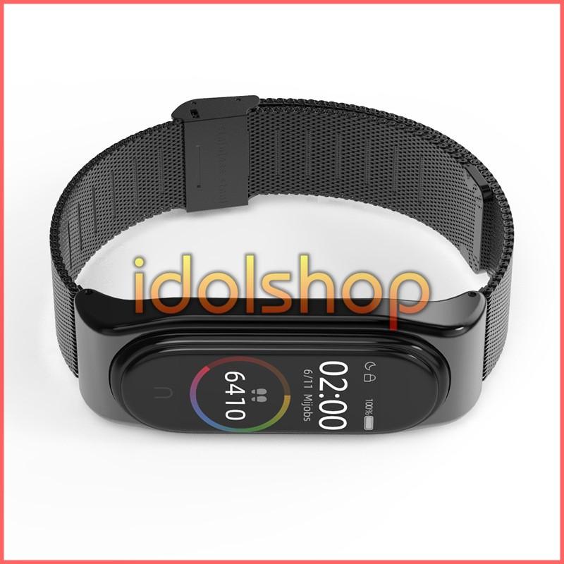 Dây đeo kim loại Mijobs thay thế Xiaomi Miband 4