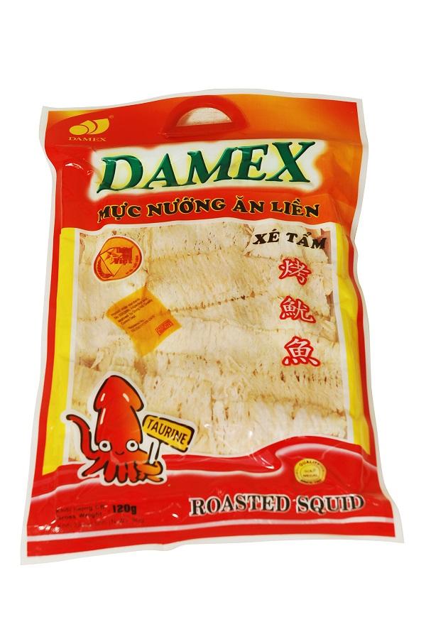 MỰC XÉ TẨM ĂN LIỀN DAMEX GÓI 90G