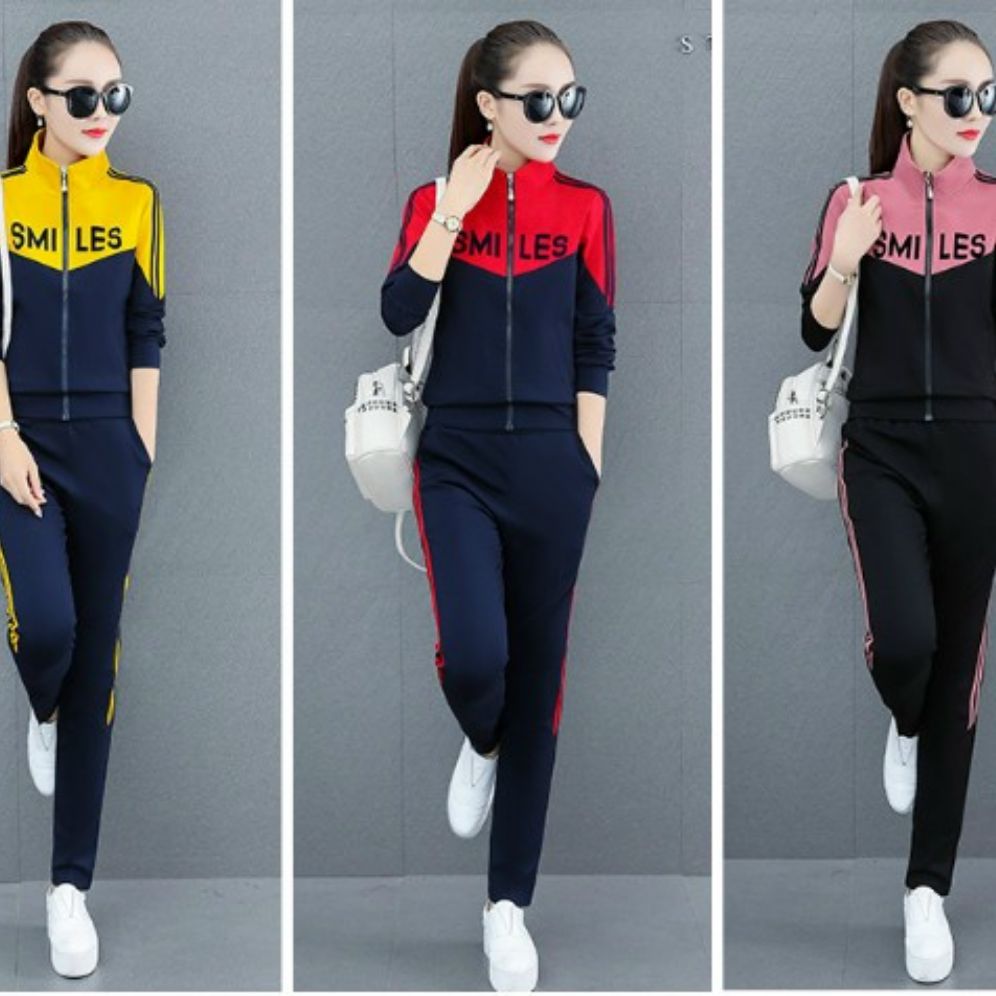 SÉT BỘ ĐỒ THỂ THAO THU ĐÔNG SMILE MẪU MỚI CAO CẤP