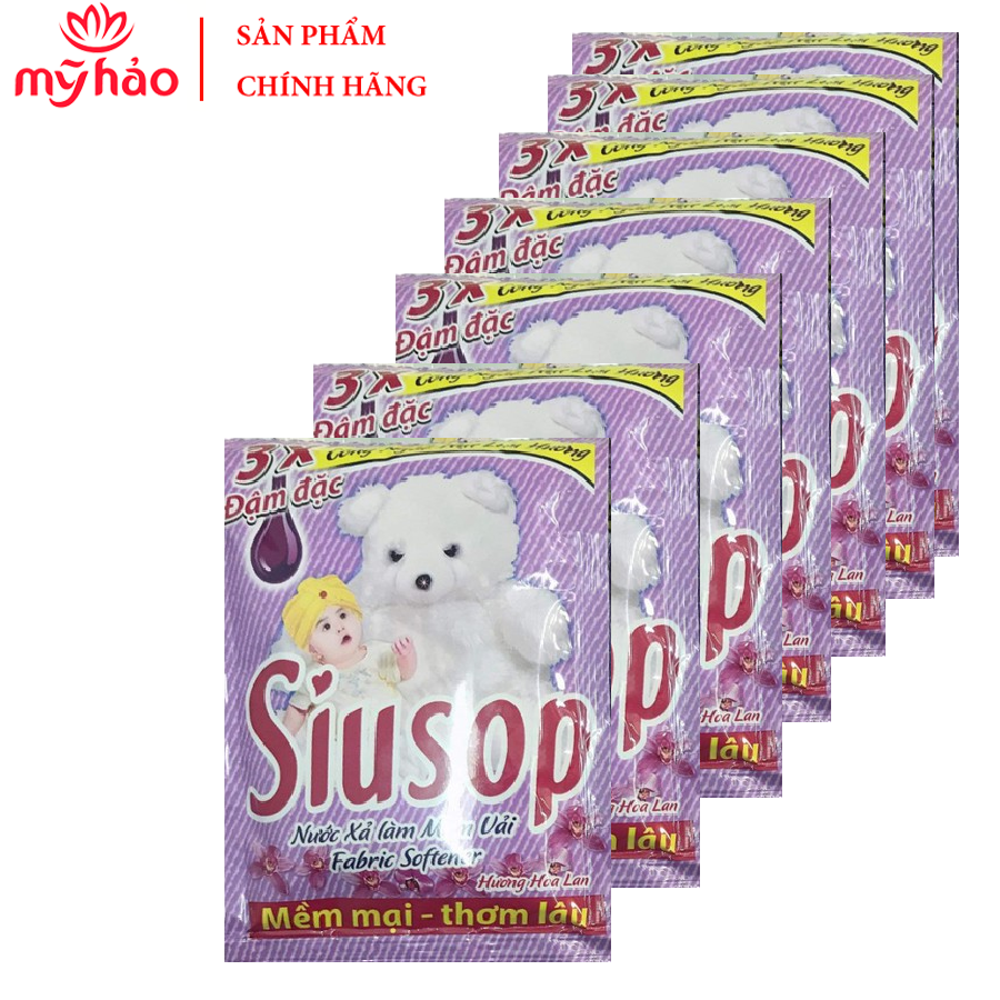 Dây 10 gói Nước xả vải Siusop dây 16ml