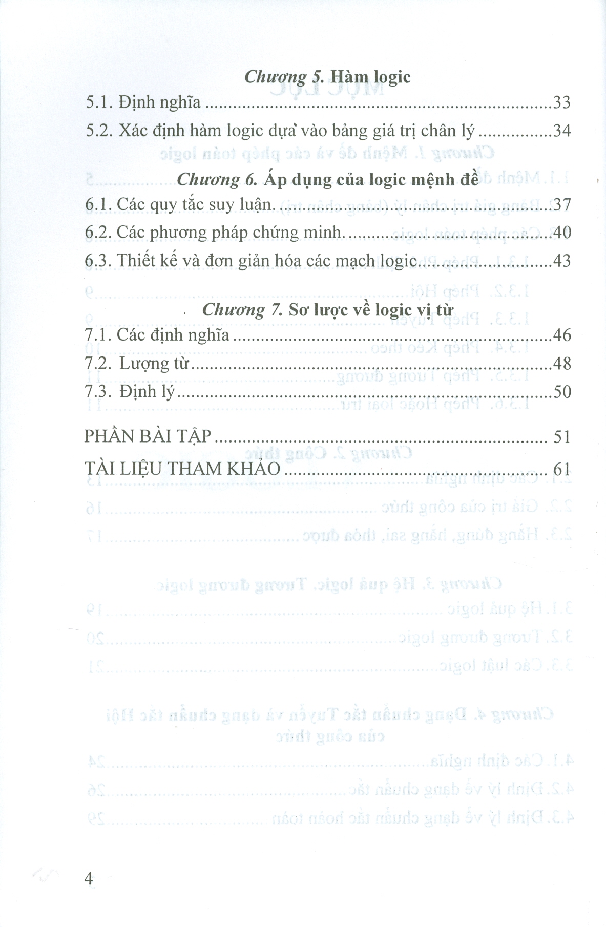 Giáo trình Toán Logic