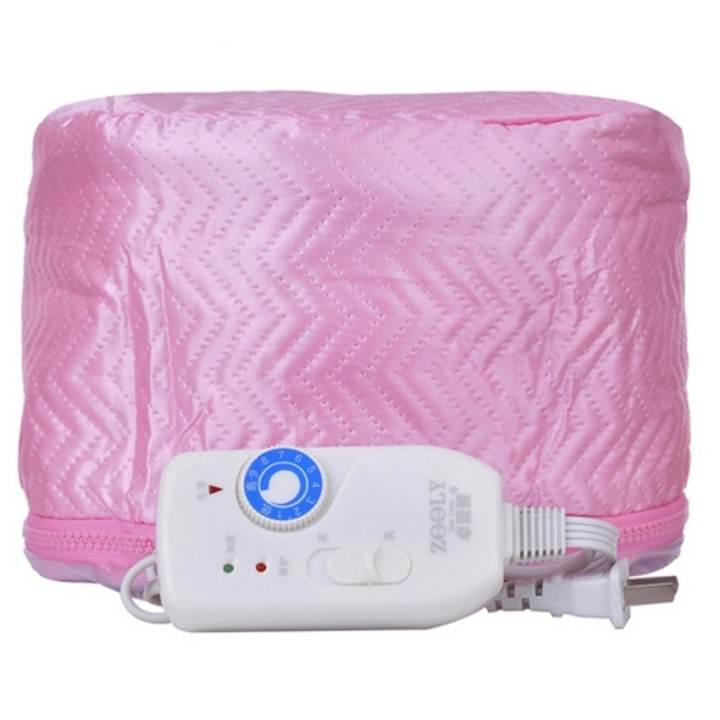 Mũ hấp tóc cá nhân 9 mức nhiệt (Hồng)