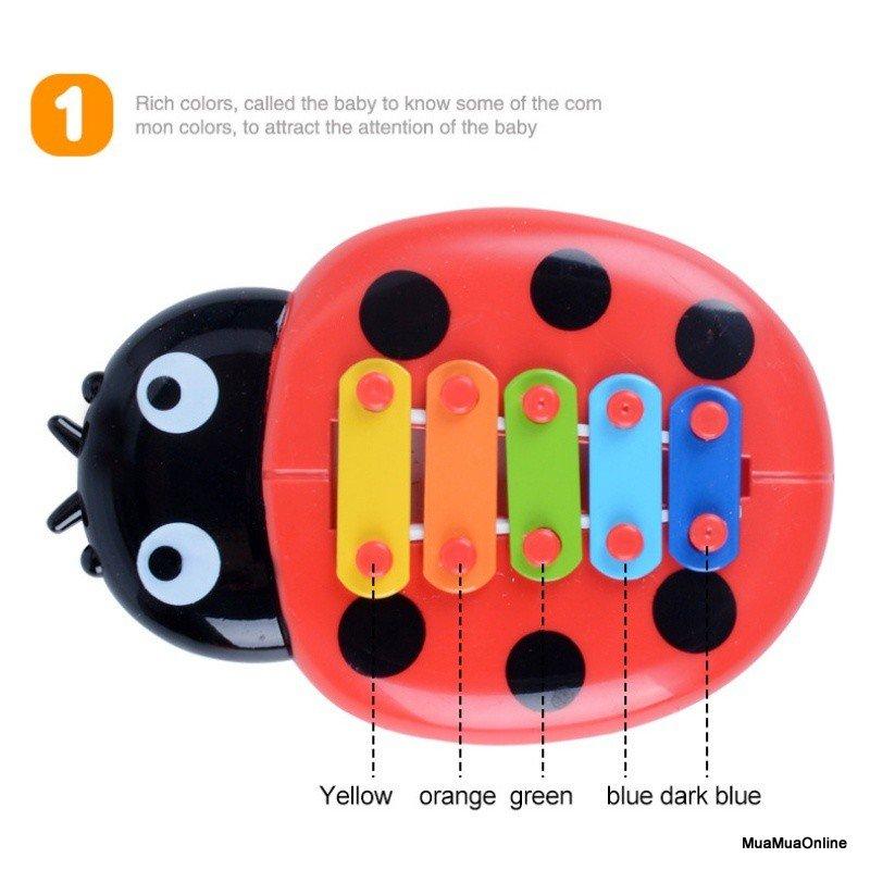 Đồ Chơi Đàn Gõ Hình Con Bọ Mini