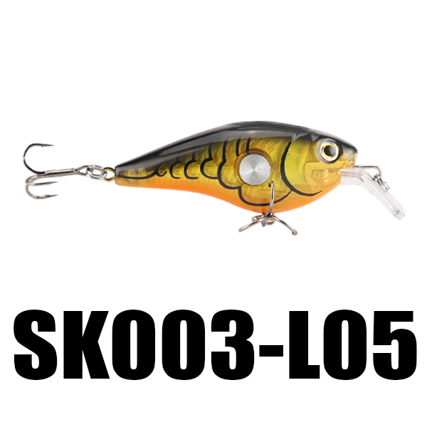 SeaKnight SK003 Crankbait Fishing Lure 1PC 10g 55mm 1.8-3.9M