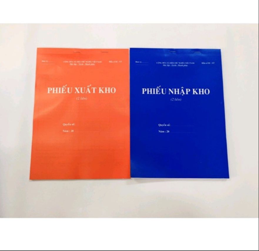 Phiếu xuất kho/ Nhập kho A4-2 liên 60 tờ(mua 10 quyển tặng 1 quyển)
