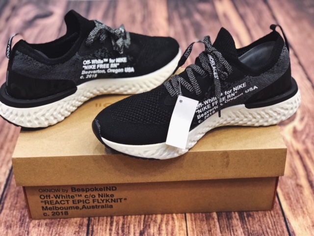 Giày nam nữ Epic react mới êm bền nhẹ thời trang cao cấp (đen)
