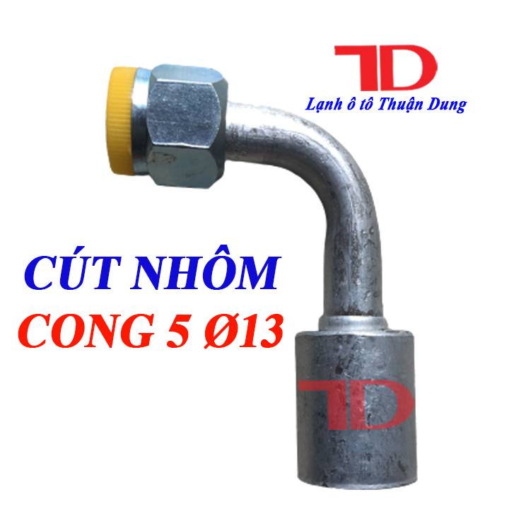 Cút Nhôm Cong 5 Phi 13 - Điện lanh ô tô Thuận Dung