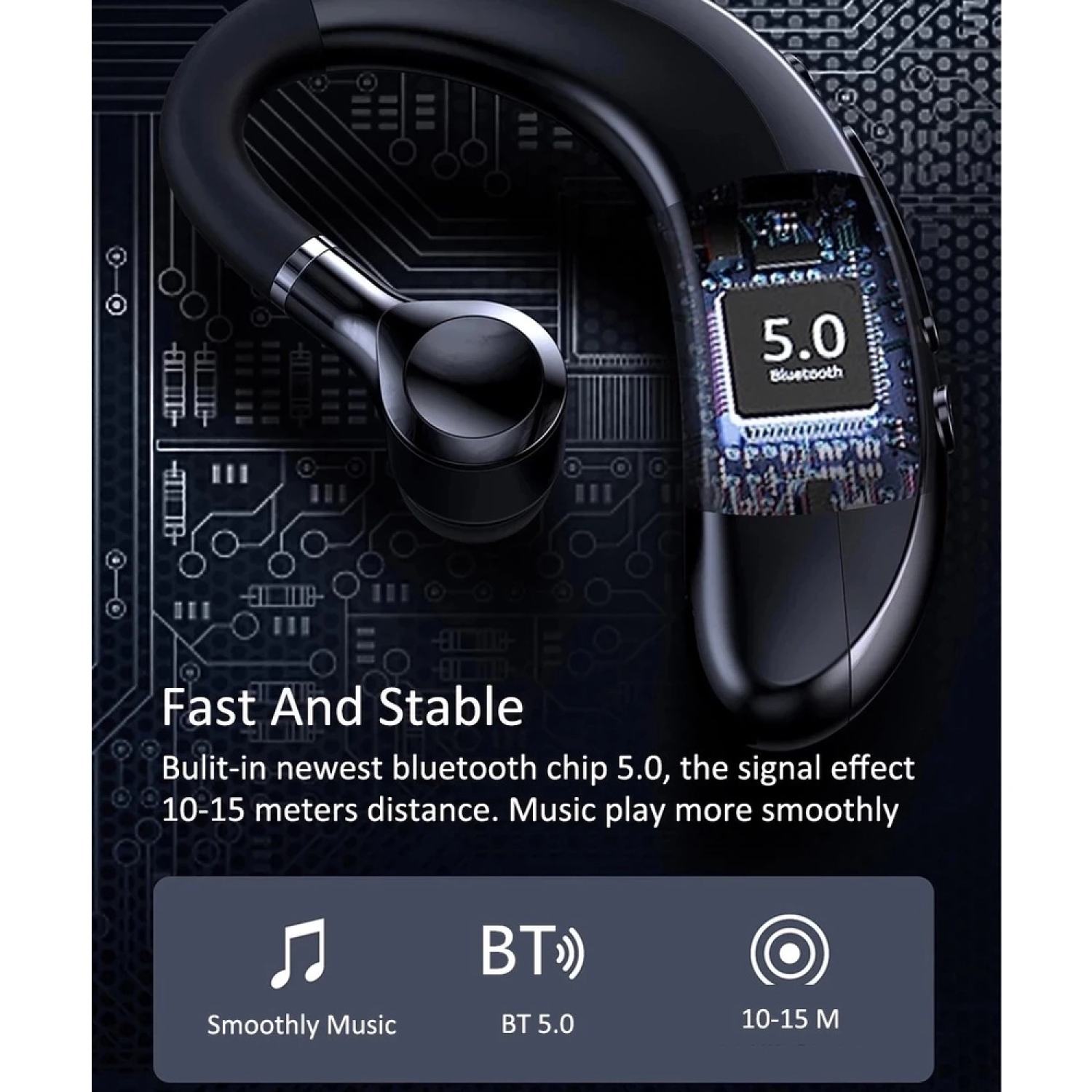 Tai Nghe bluetooth 5.0 Không Dây S109 Chống Ồn