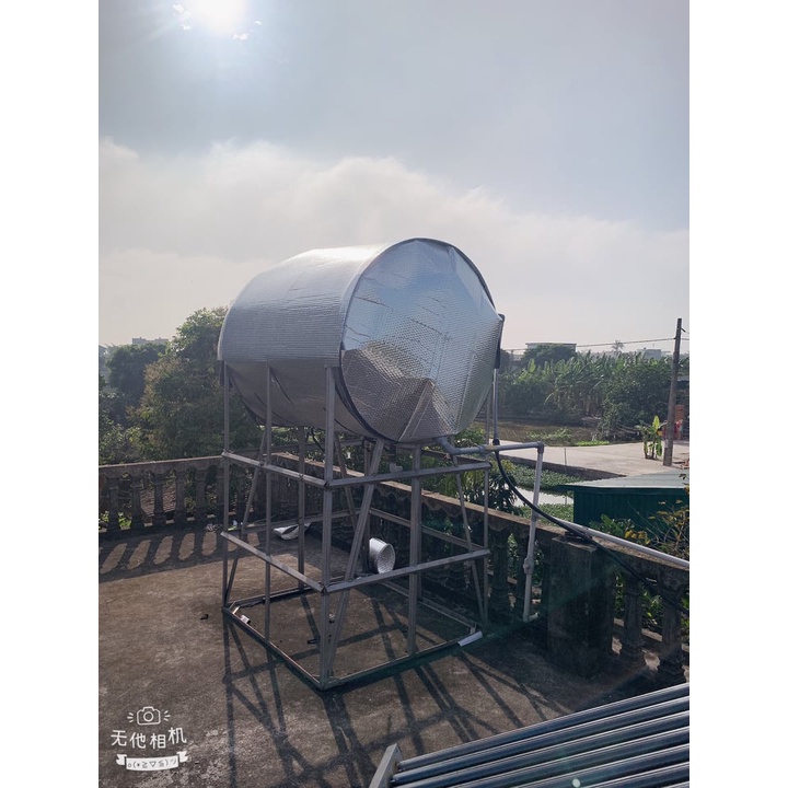 #Vỏ_Bọc_Chống_Nóng_Téc_Nước 1500 Lít Dáng Nằm