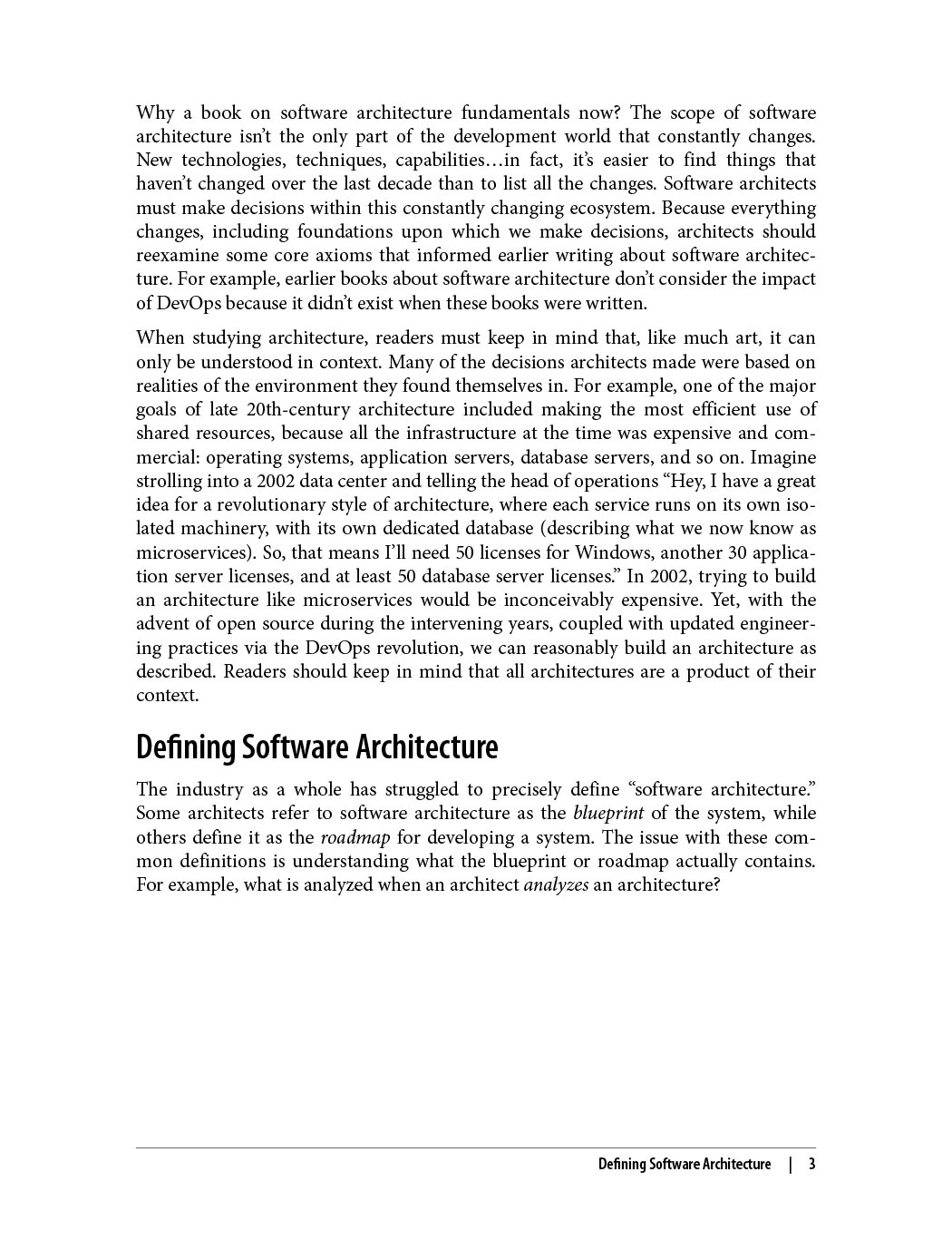Fundamentals of Software Architecture