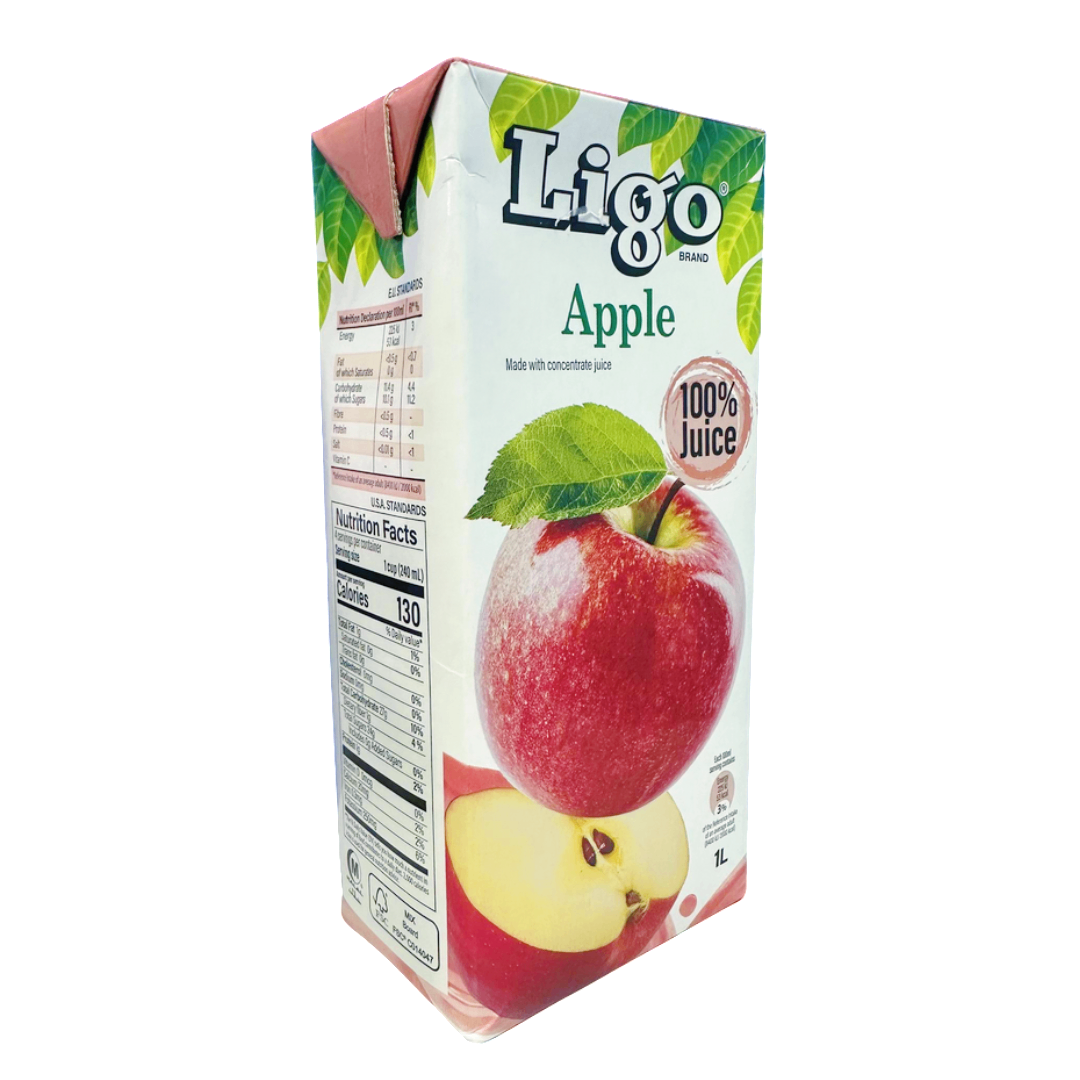 [HCM] Nước ép Ligo Táo 100% nguyên chất 1 lít