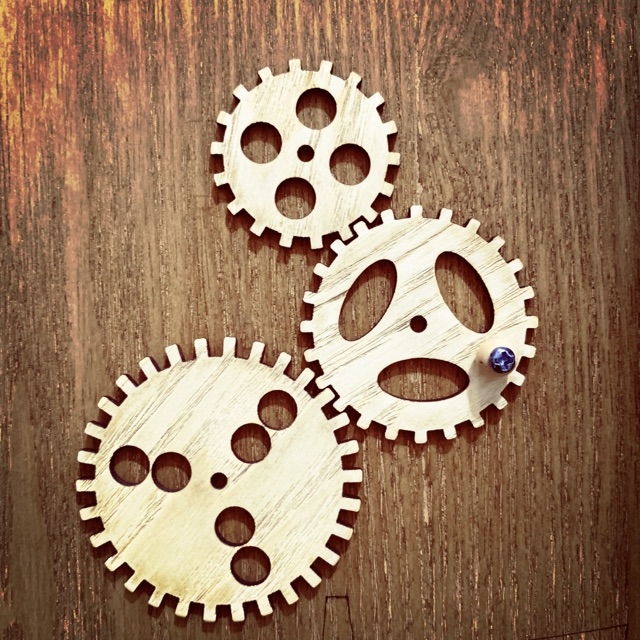 Đồ Chơi Gỗ Phụ Kiện Làm Bảng Bận Rộn Bộ 3 Bánh Răng Chuyển Động Vui Nhộn Benrikids, Đồ Chơi Trẻ Em, Đồ Chơi An Toàn