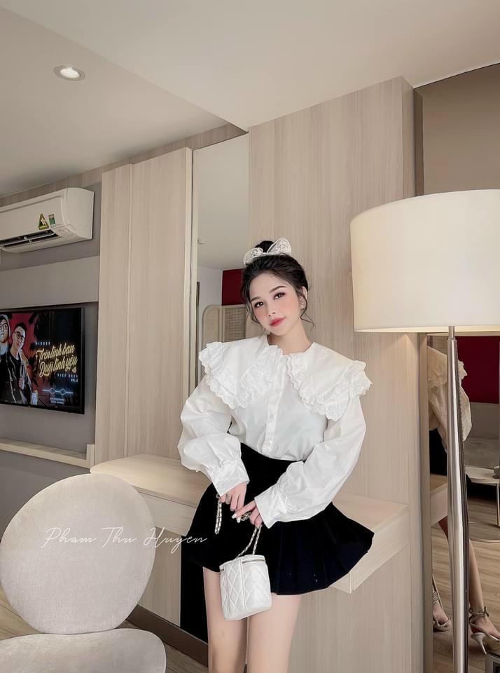 [HCM]Áo sơ mi viền Bèo