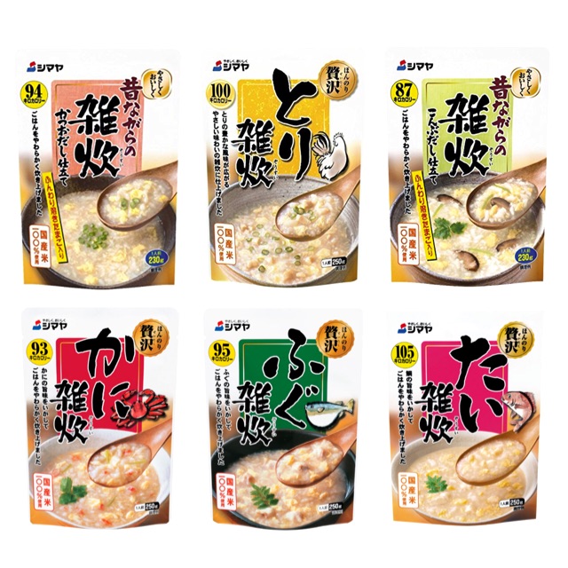 Cháo Ăn Dặm Shimaya Nhật Bản 250g (100% Nhật Bản)